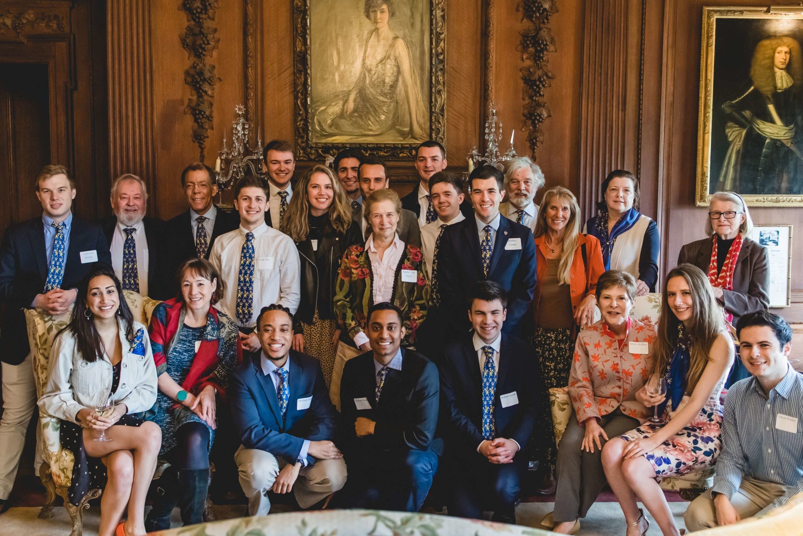 All Scholars and Alumni pose together at the welcome luncheon in Philadelphia