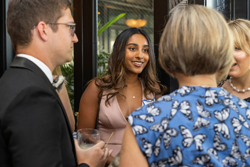 New Scholars and Alumni meet over cocktails at the 501 Union bar in Brooklyn